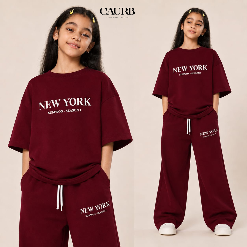 Ensemble Décontracté 2 Pièces (T-Shirt Ample + Pantalon Confort)