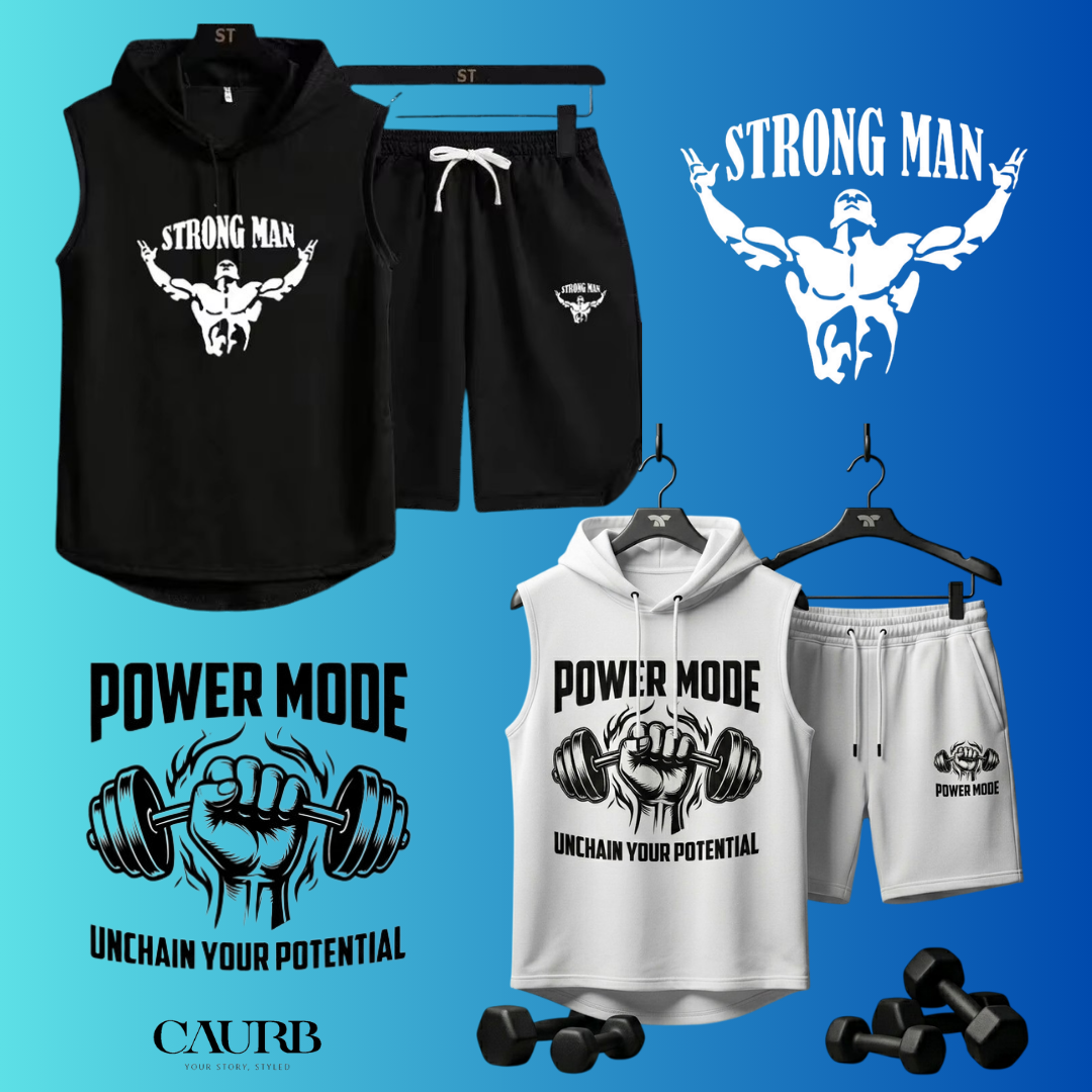 Ensemble Sport "STRONG MAN – POWER MODE" 💪🔥 | Force, Style & Performance