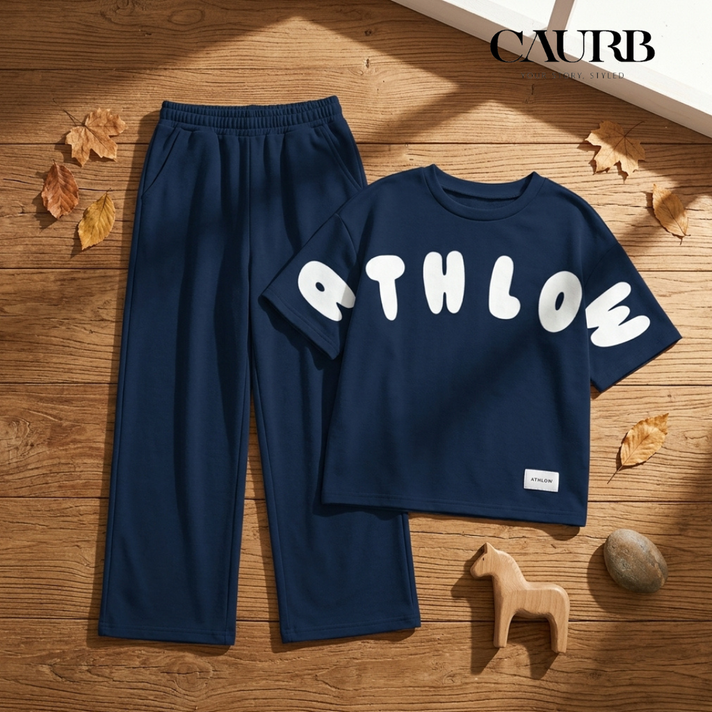 💛 Ensemble Décontracté 2 Pièces (T-Shirt Ample + Pantalon Confort) ☁️🌟