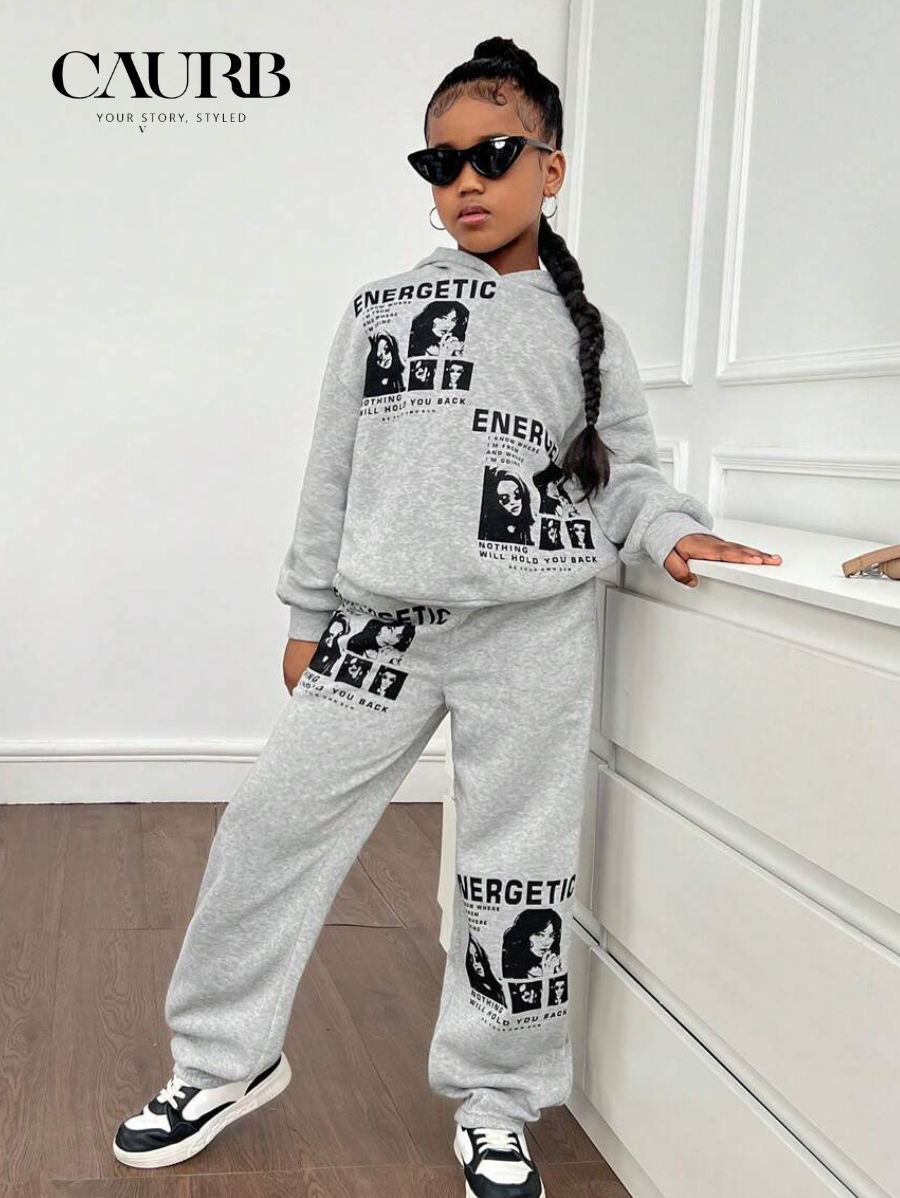 Ensemble enfant "Energetic" 🖤 en tissu Montoni Turquie