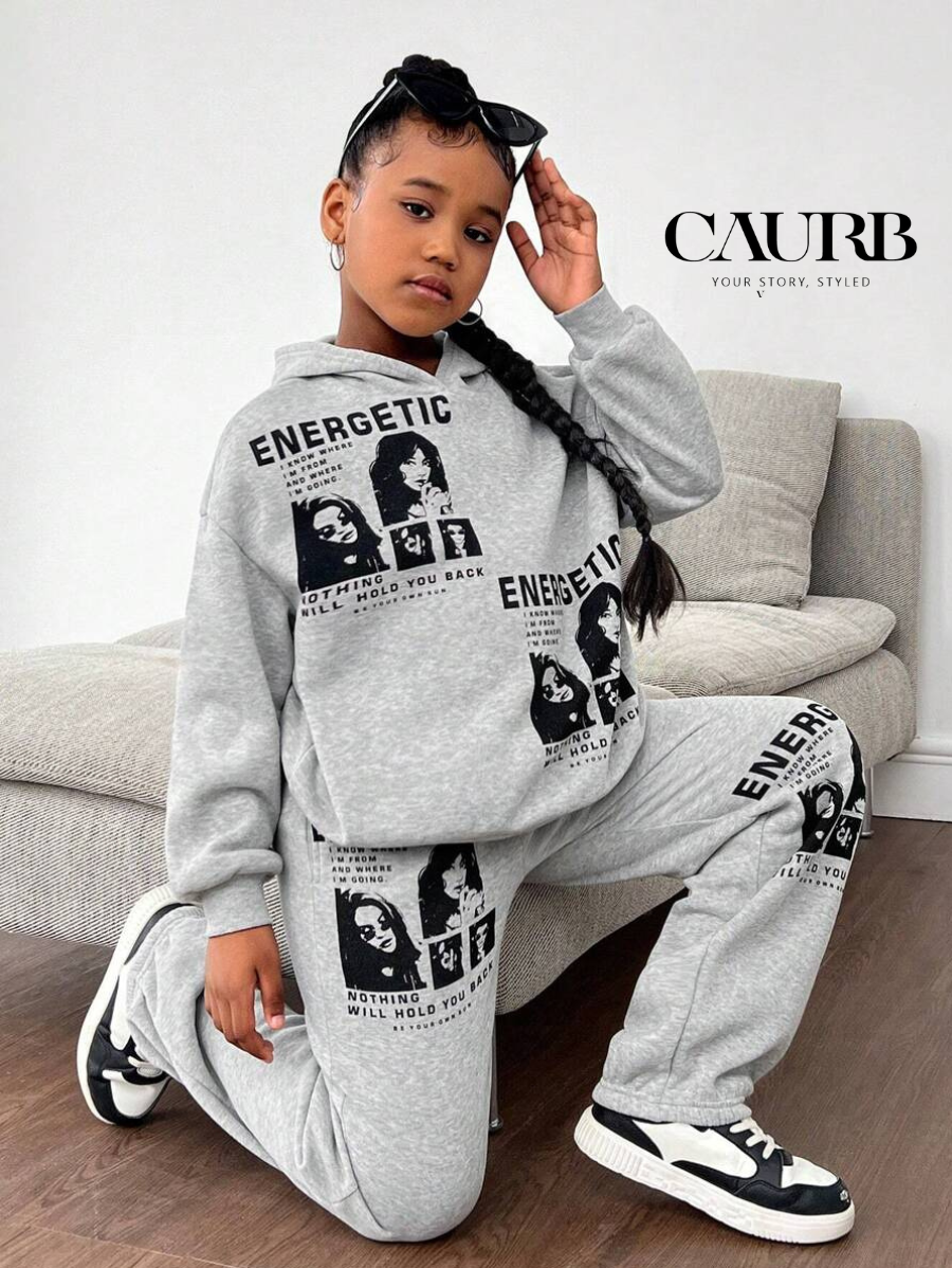 Ensemble enfant "Energetic" 🖤 en tissu Montoni Turquie