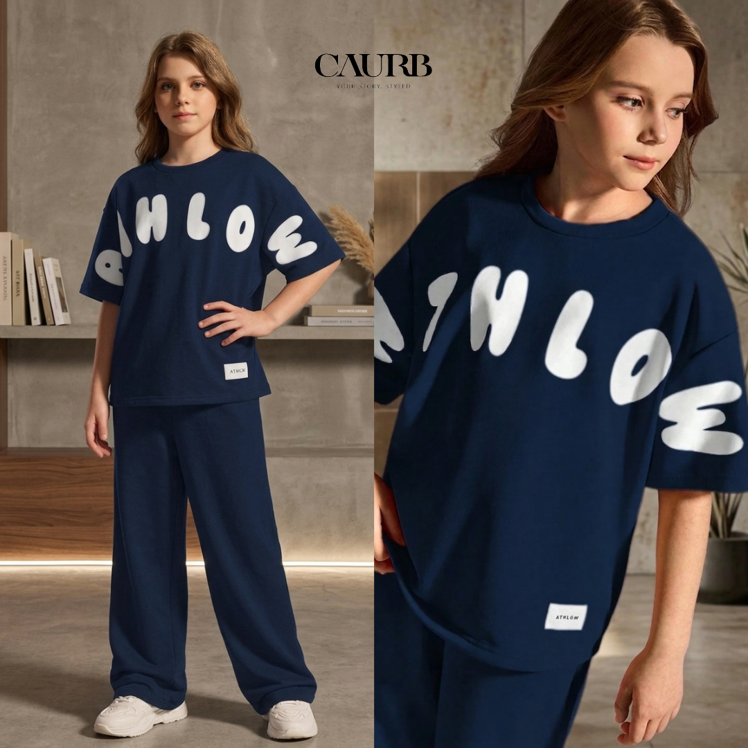 💛 Ensemble Décontracté 2 Pièces (T-Shirt Ample + Pantalon Confort) ☁️🌟