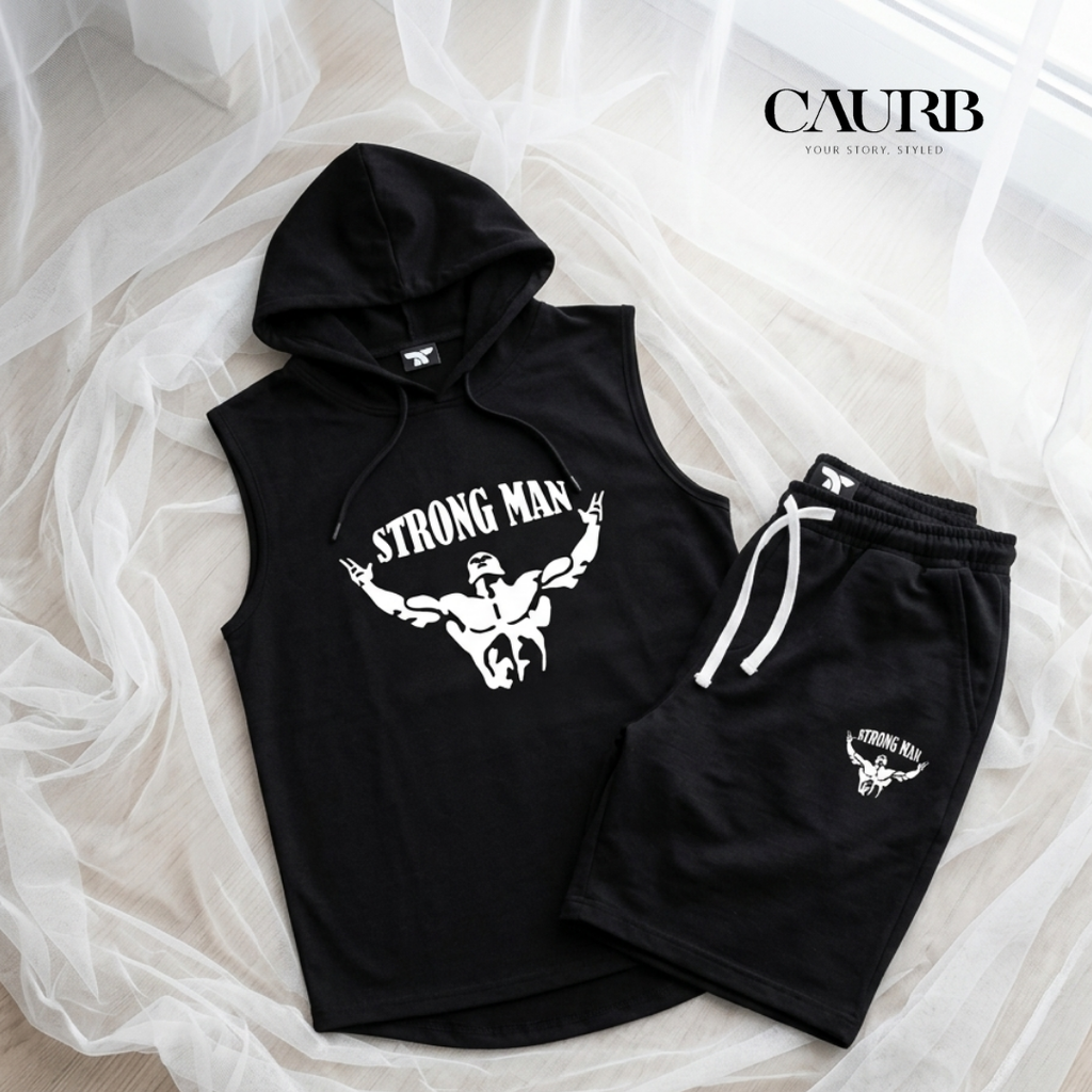 Ensemble Sport "STRONG MAN – POWER MODE" 💪🔥 | Force, Style & Performance