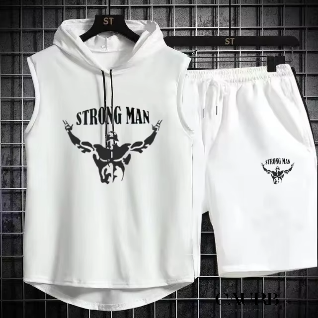Ensemble Sport "STRONG MAN – POWER MODE" 💪🔥 | Force, Style & Performance