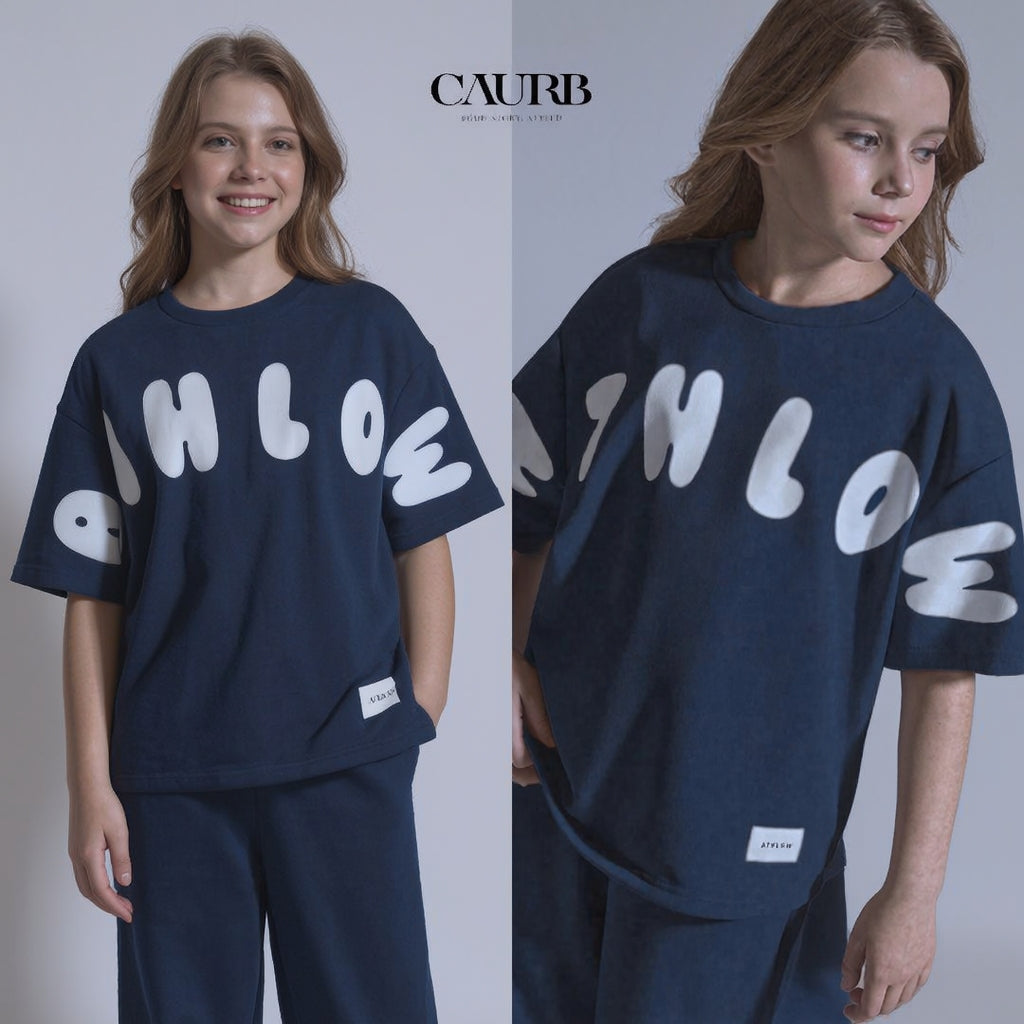 Ensemble Décontracté 2 Pièces (T-Shirt Ample + Pantalon Confort)