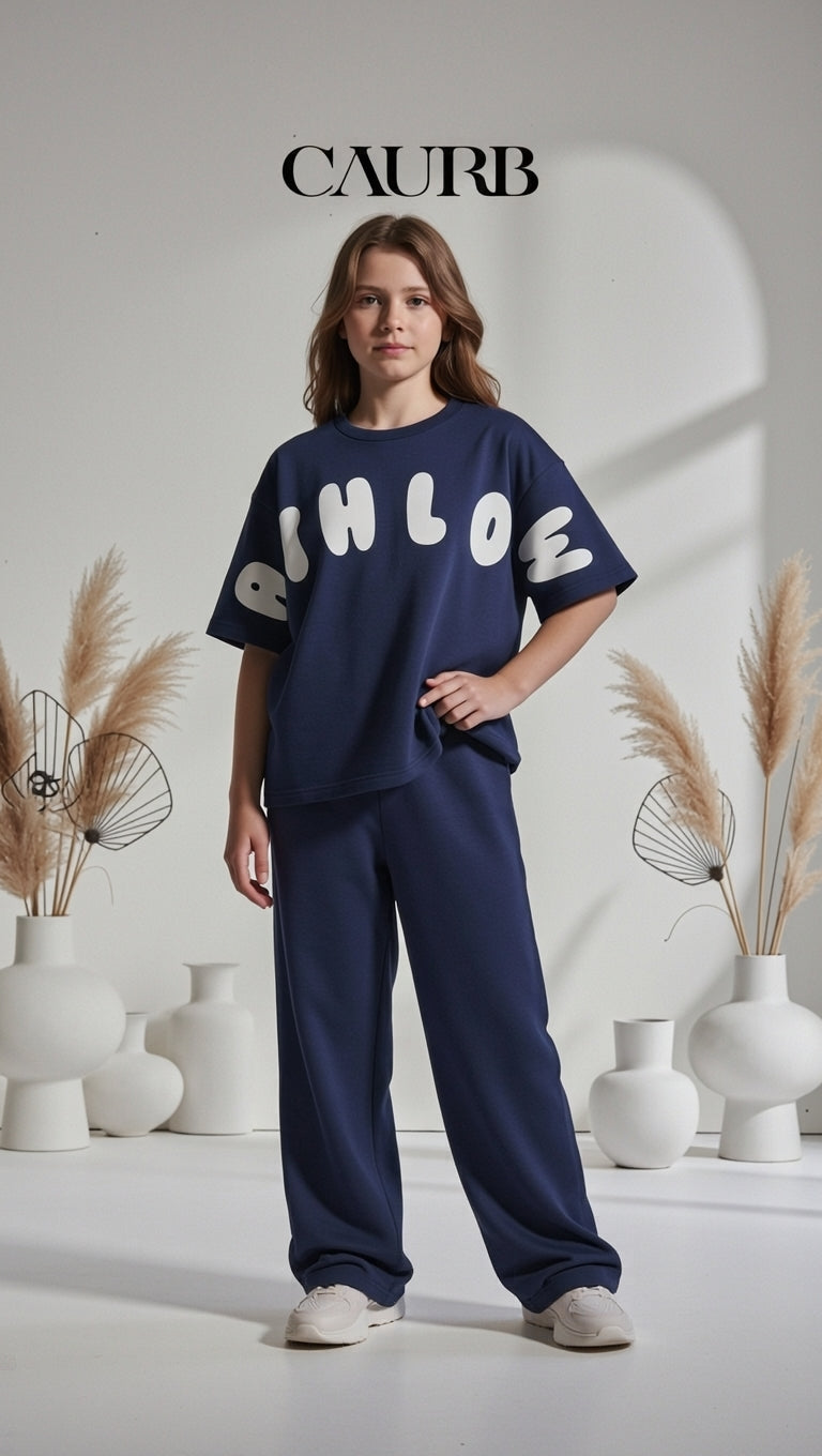 💛 Ensemble Décontracté 2 Pièces (T-Shirt Ample + Pantalon Confort) ☁️🌟
