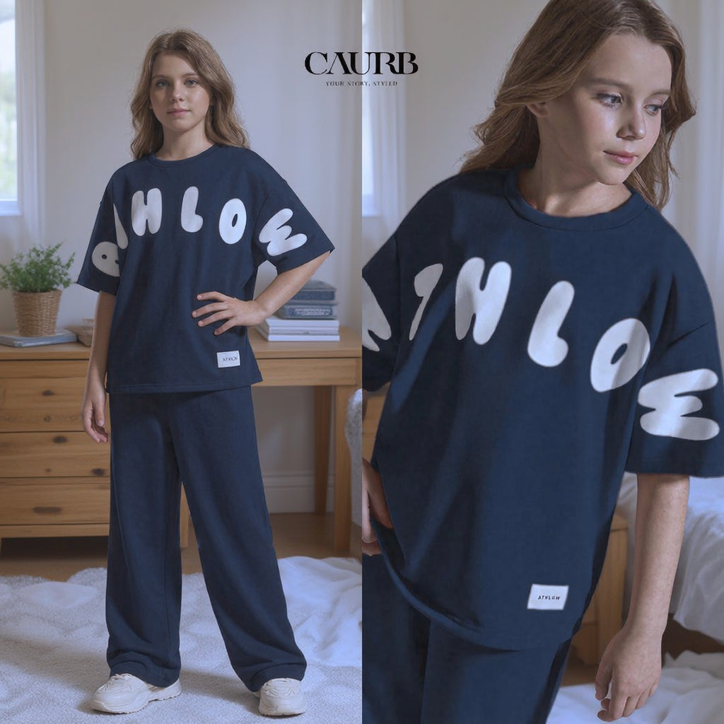 💛 Ensemble Décontracté 2 Pièces (T-Shirt Ample + Pantalon Confort) ☁️🌟