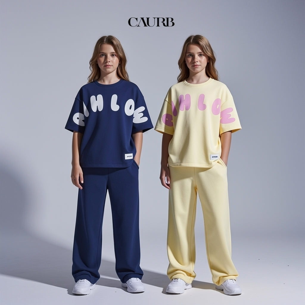 💛 Ensemble Décontracté 2 Pièces (T-Shirt Ample + Pantalon Confort) ☁️🌟