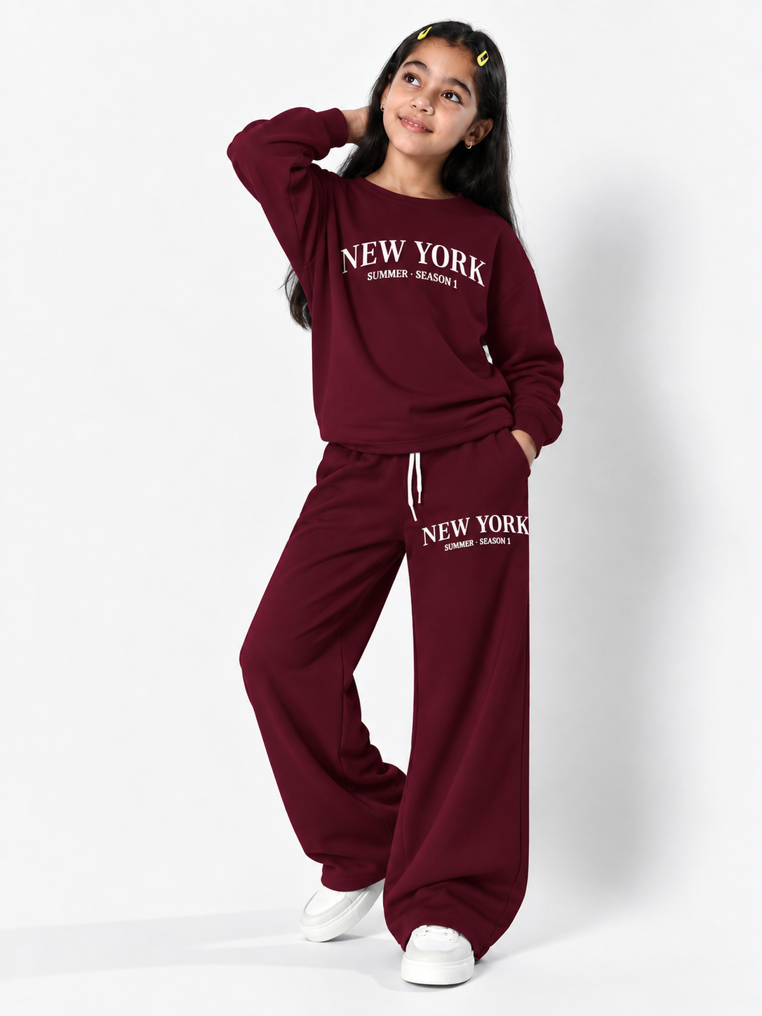 Ensemble Jogging Fille « New York » 🗽