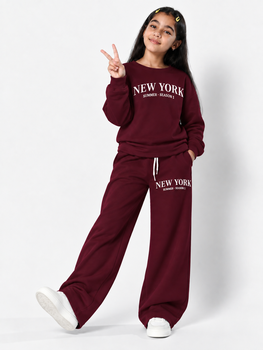 Ensemble Jogging Fille « New York » 🗽