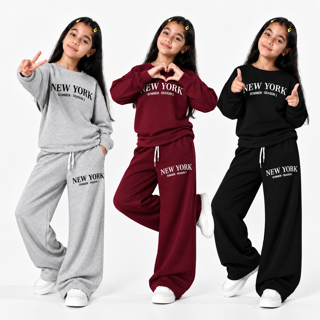 Ensemble Jogging Fille « New York » 🗽